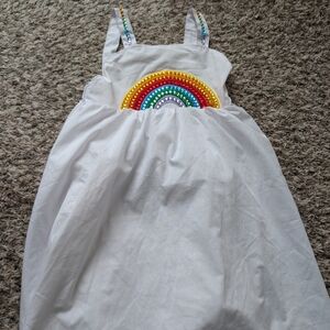 lola And The Boys Colorful Rainbow Sequin Kids Dress Size 10